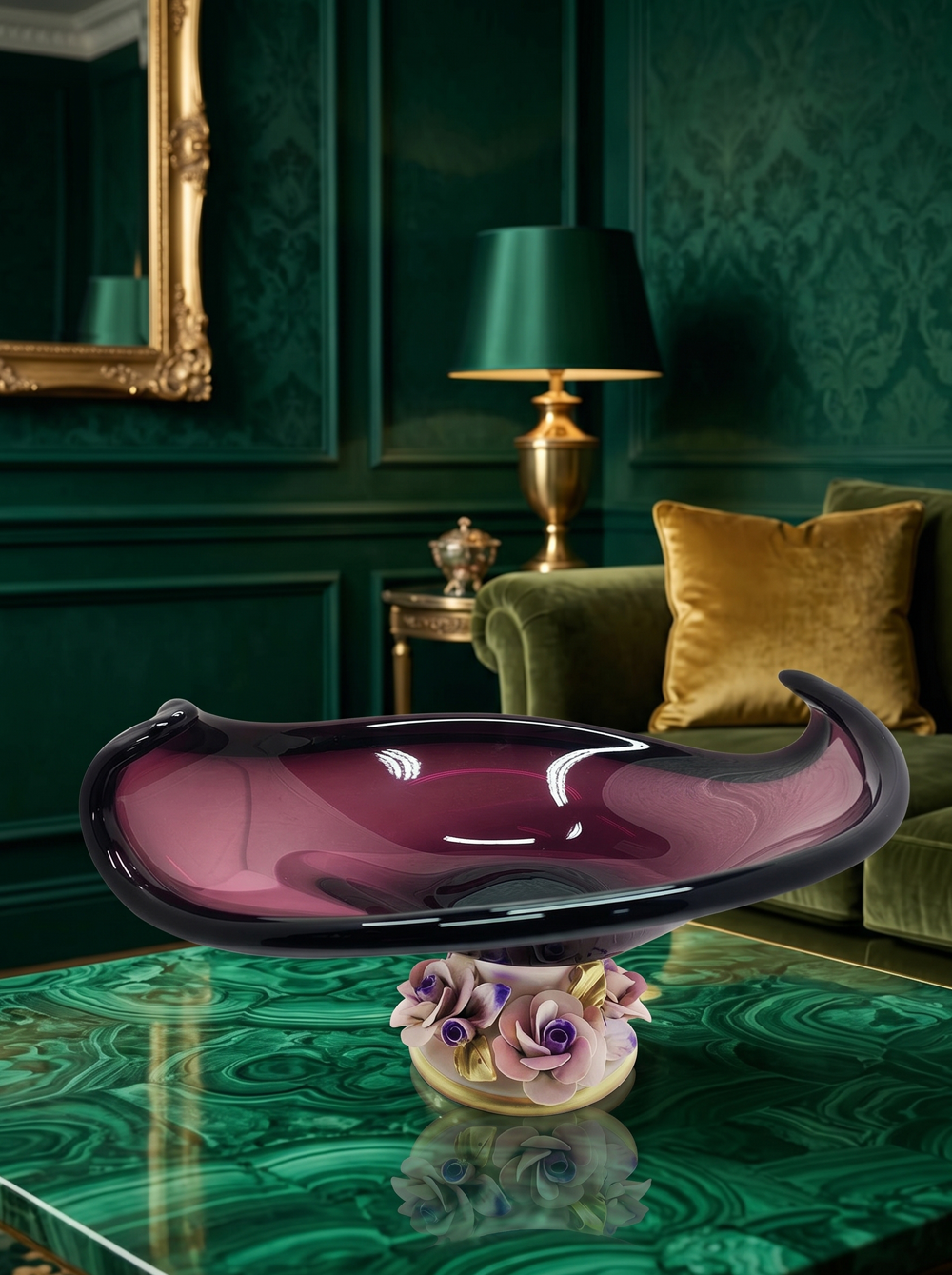 Centro Onda Star Centerpiece Small – Amethyst