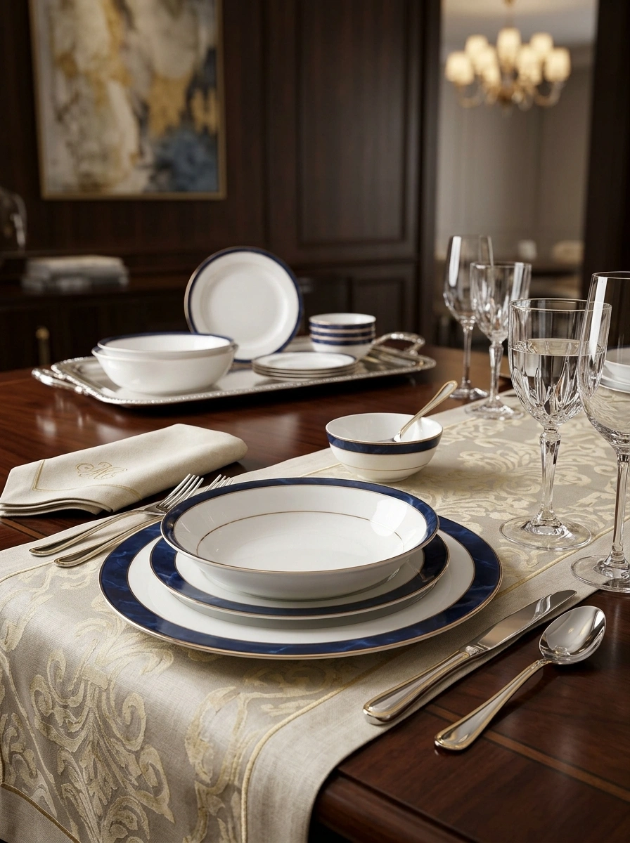 Ana Dinner Set 45 Pc
