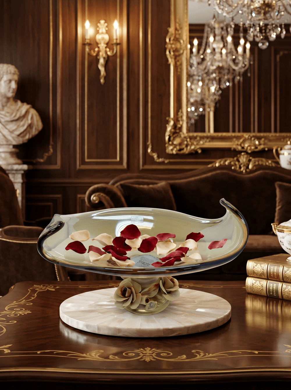 Centro Onda Star Center Piece Big – Ivory