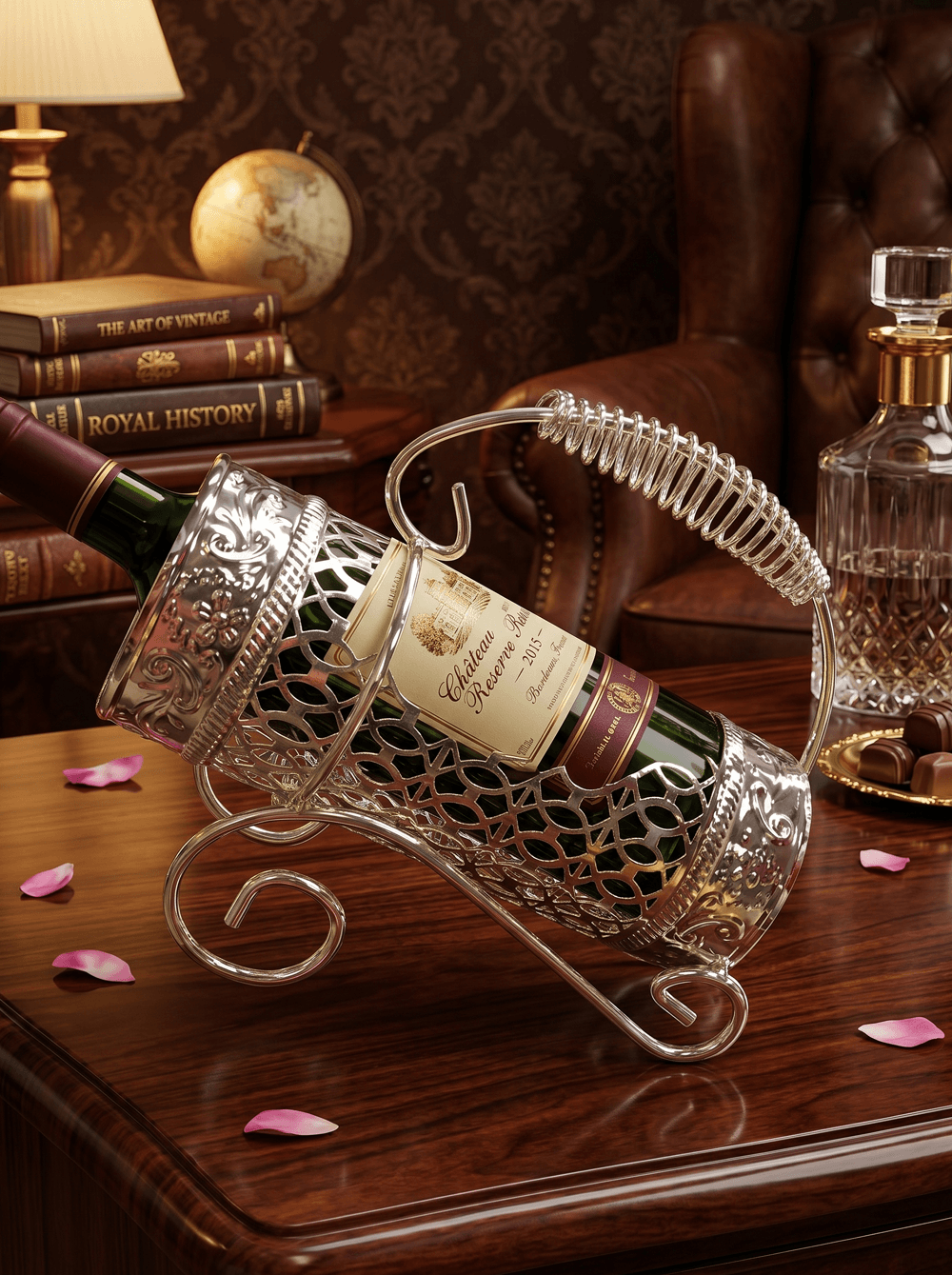 Wine bottle holder
